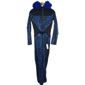 Dare2B Dames Highliving Skipak Blauw Zwart Maat XS / 34