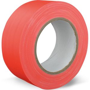 Ducttape Fluoriserend 38mm - 25M - Oranje