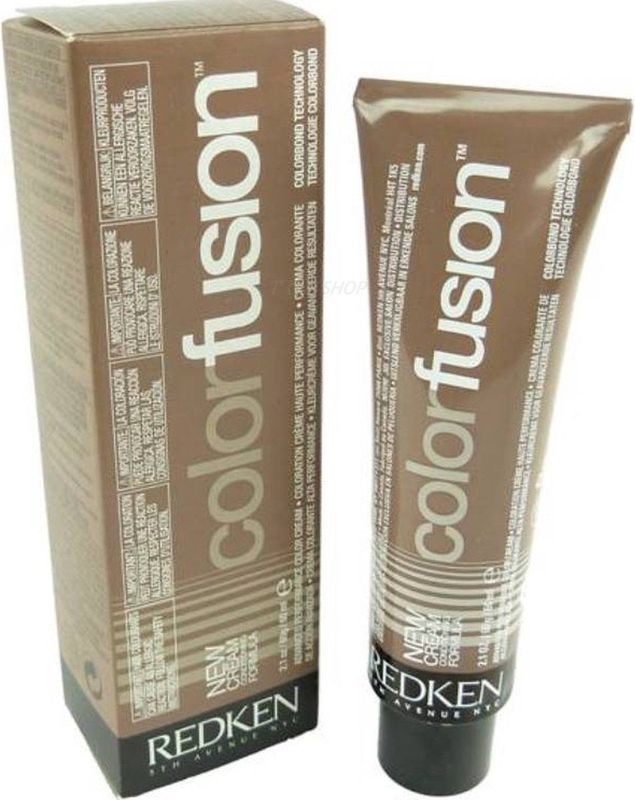 Redken - Color Fusion - Crème Haarkleur - 60ml - # 6Gv Gold/Violet