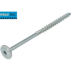 Houtbouwschroef 8.0x300/80 Verz. TK +snijp TX40 Proftec (50)