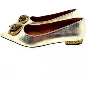 Kurt Geiger Chelsea Point ballerina goud, 38 / 5