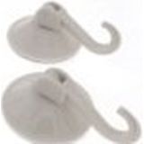 Haken - Set van 4 - Transparant - Kunststof