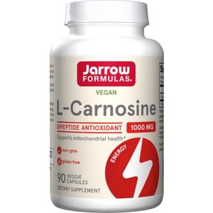 Carnosine 90 capsules - dipeptide alanine-histidine, verjongt op celniveau | Jarrow Formulas