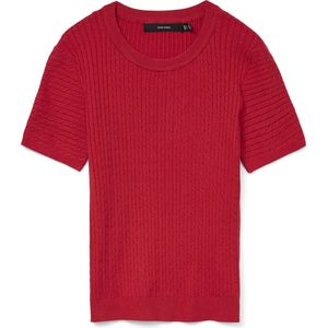 Vero Moda - Vmmirla Ss O-neck - T-shirt - Ribbon Red