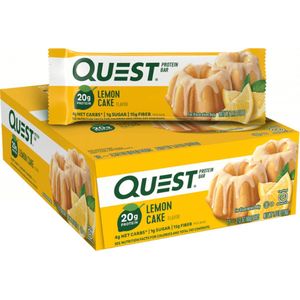 Quest Protein Bars 12repen Lemon Cake