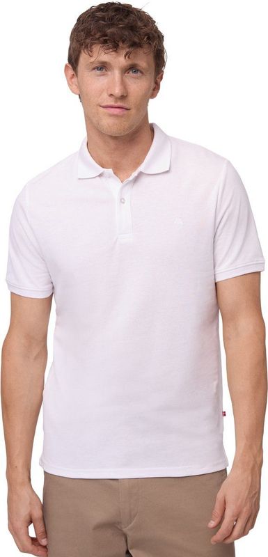DANISH ENDURANCE - Classic Fit Poloshirt - Wit - Korte Mouw