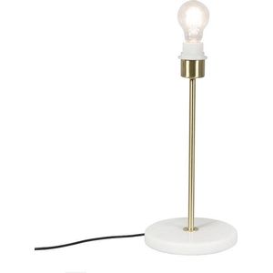 QAZQA Kaso - Moderne Tafellamp - 1 lichts - H 380 mm - Goud/messing - Woonkamer | Slaapkamer | Keuken