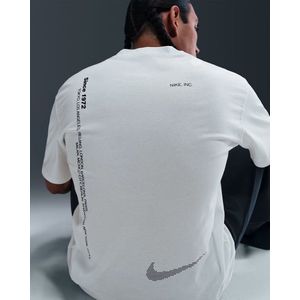 NIKE - u nsw tee m90 swoosh sport - Sport T-shirt - Wit - Korte Mouw Heren