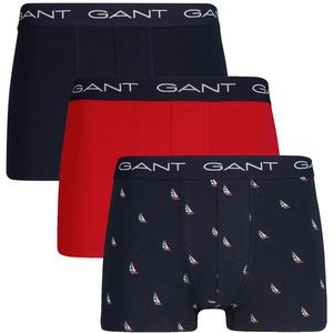 Gant Boat Boxers Rood,Blauw M Man