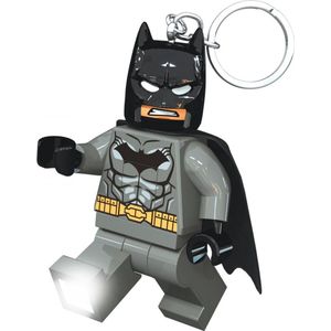 LEGO LED Sleutelhanger Batman Grijs met licht