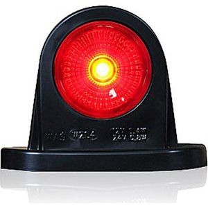 LED markeringslicht rood/wit 12-24V blister