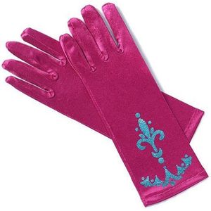 Prinses Elsa - Frozen handschoenen - Donker roze - Prinsessenjurk Accessoires