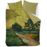 Beddinghouse x Van Gogh Museum Evening Twilight dekbedovertrek - Lits-Jumeaux - 240x200/220 - Oker