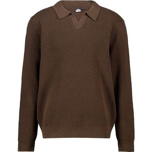 America Today trui gebreid bruin