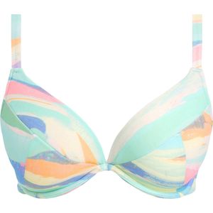 Freya SUMMER REEF PLUNGE BIKINI TOP Dames Bikinitopje - Aqua - Maat 70E (EU)