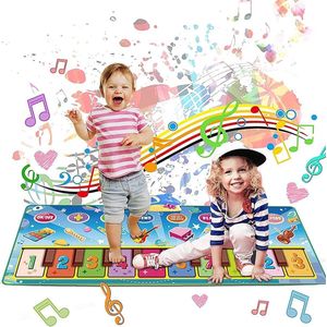 Montessori Dansmat voor Meisjes, Jongens en Kinderen - Speelgoed - Vanaf 2 tot 10 jaar - 132 x 48 cm - Speelkleed