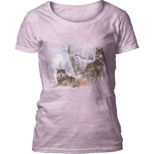 Ladies T-shirt Winter Moonrise XXL