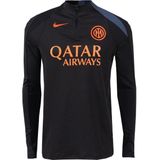 Nike - Inter Milan Strike - Trainingstrui - Zwart Donkerblauw Oranje - 1/4-Zip