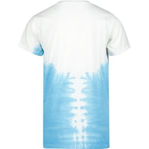 4PRESIDENT T-shirt jongens - Blue Tie dye - Maat 128