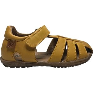 Naturino - mt 29 - velcro lederen sandalen - See - okergeel