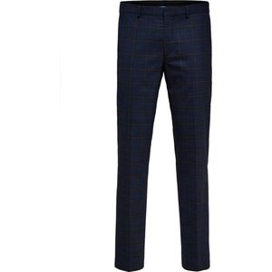 Selected - Slim Fit - Broek - Heren - 52% Gerecycled Polyester - 31% Wol - 14% Viscose - 3% Elastaan