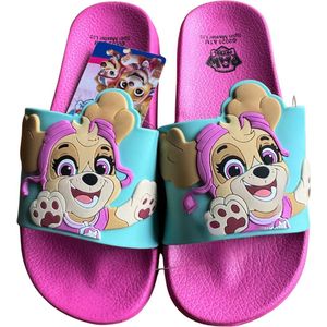 slipper meisjes - slippers - paw patrol - badslippers - zomer