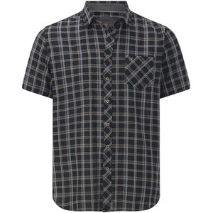 Jan Vanderstorm - GJAADE - Overhemd - Zwart - Korte Mouwen