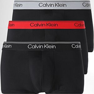 Calvin Klein - Boxershorts - Grijs/Rood/Zwart - 3 Pack