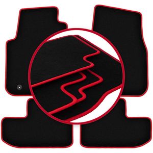 CARLUX-RED automatten voor: Dodge Challenger III coupé (2008-)