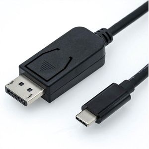 S-Impuls USB-C naar DisplayPort kabel met DP Alt Mode (4K 60 Hz) / zwart - 1,8 meter