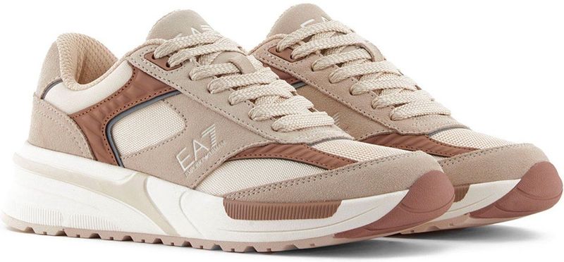 Ea7 Emporio Armani - Carter Suede - Sneakers - Wit