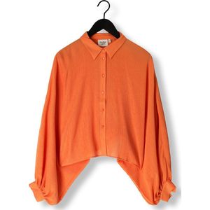 Another Label Bobby Shirt L/s Dames - Jurken - Kleedje - Oranje - Maat XS/S