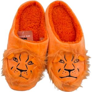 Oranje slof - sloffen - EK voetbal - leeuw - maat 39 / 40 - pantoffels