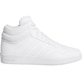 Adidas - Hoops 4.0 Mid - Schoenen - Zwart - Synthetisch Leer