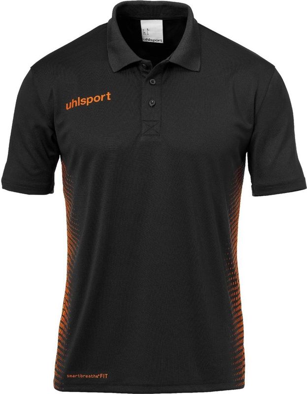 Uhlsport - Score - Sportshirt - Zwart-Wit - 100% Polyester