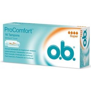 O.B. proComfort 16 Tampons Super