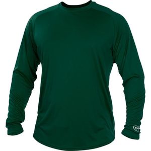 Rawlings LSRT Crew Neck Long Sleeve M Dark Green