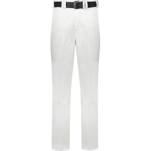 Russell Athletic - Honkbal Broek - Solid Change Up - Honkbal - Heren - Polyester - Boot Cut - Open Pijp - Verstelbare Pijpen - White - Large