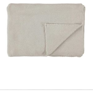 MARC O'POLO Nordic Knit Plaid Oatmeal - 130x170 cm