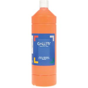 Plakkaatverf flacon van 1.000 ml, oranje