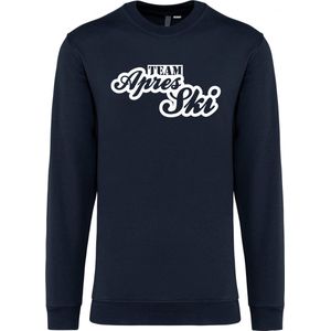 Sweater Team Apres Ski | Apres Ski Verkleedkleren | Ski Pully Heren | Foute Party Ski Trui | Navy | maat L