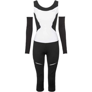 Head Racket Performance Catsuit Leggings Wit L Vrouw
