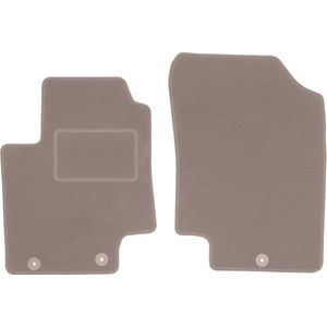 Beige voormatten voor: Kia Rio II DE hatchback (2005-2011)