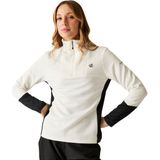 Dare2b Iced Core Stretch Sweatshirt Met Halve Rits Zwart 36 Vrouw
