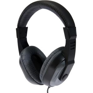 Over-ear hoofdtelefoon met kabel - Gevoerde koptelefoon met 3,5 mm jack voor HiFi en TV