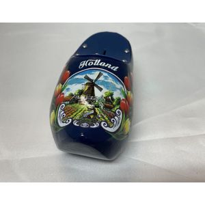 Ik hou van Holland - Klomp - Blauw - Met Molen en Tulpen - Spaarfunctie