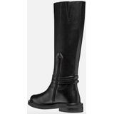 Geox - Serilda A - Leren Dameslaarzen - Zwart