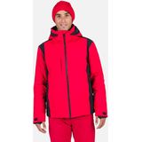 Rossignol - Velika - Ski Jas - Rood - Heren - XXL - Waterdicht en Ademend