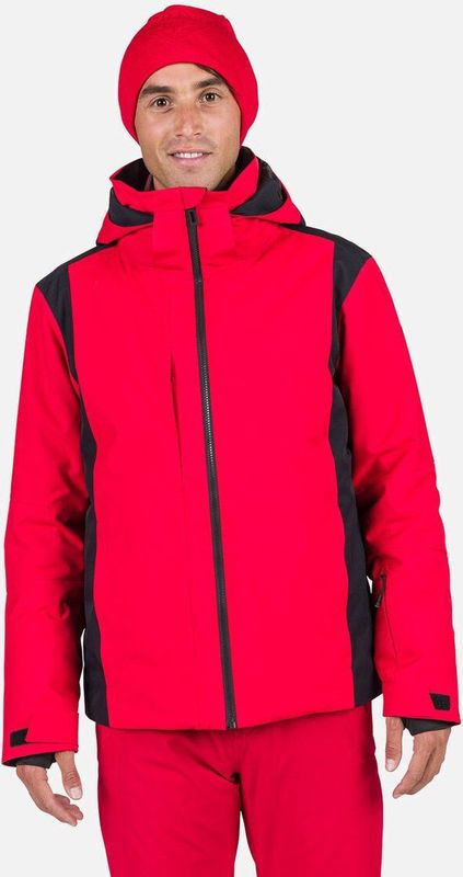 Rossignol - Velika - Ski Jas - Rood - Heren - XXL - Waterdicht en Ademend