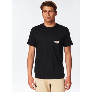 Men’s Short Sleeve T-Shirt Rip Curl Badge M